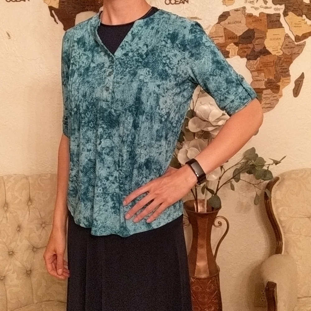 Studio Works PS teal shirt